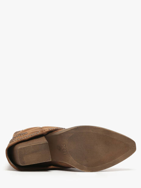 Santiago Laarzen Xti Bruin women 144467 ander zicht 4